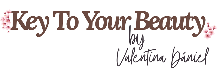 Key to Your Beauty floral logo design